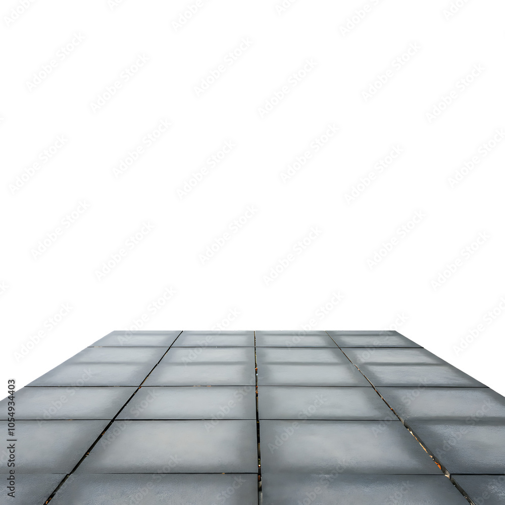 Grey Paving Slabs On Transparent Background Grey Paving Slabs On Transparent Background