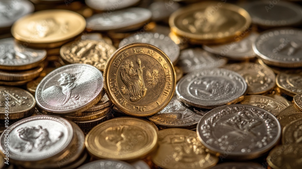 Precious metals investment, focusing on gold, silver, and platinum as a financial safe haven. Precious metals investment, focusing on gold, silver, and platinum as a financial safe haven.