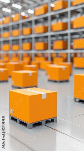 Efficient Warehouse Management Streamlining Logistics with Organized Storage Solutions