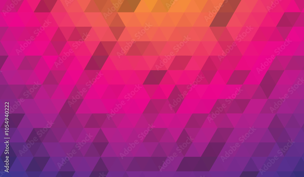 Purple orange gradient style low polygonal shape abstract origami background for your business use Purple orange gradient style low polygonal shape abstract origami background for your business use