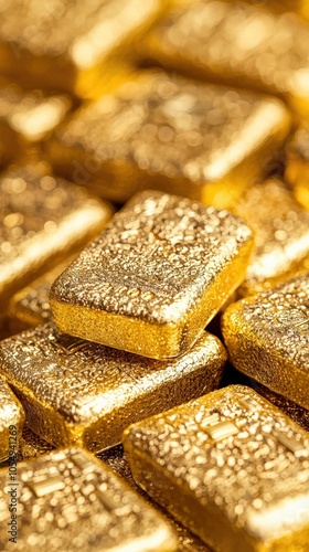 Shimmering Gold Bars The Allure and Value of Precious Metals in Investing and Wealth