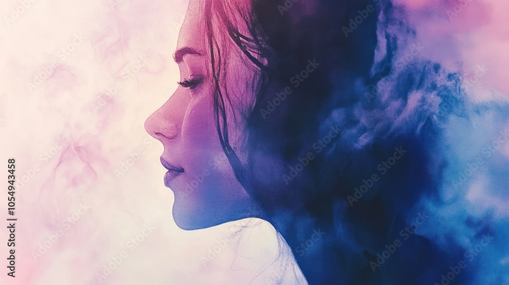 Watercolor Poster Background with soft, fluid brushstrokes and gentle color transitions. Watercolor Poster Background with soft, fluid brushstrokes and gentle color transitions.