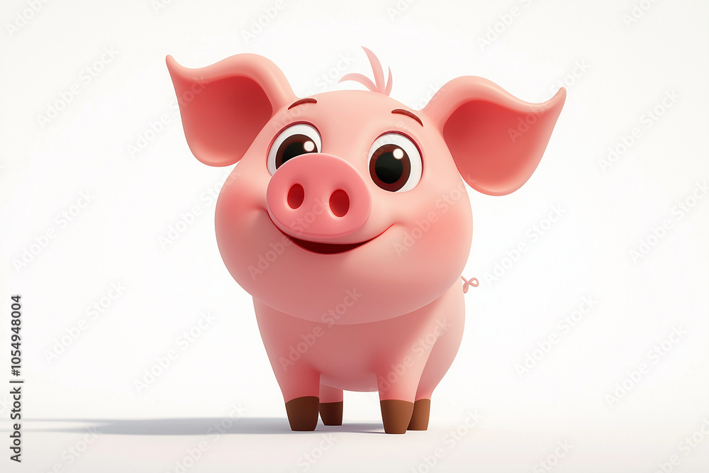 Playful Pig Illustration for Kids and Fun Projects
Playful Pig Illustration for Kids and Fun Projects