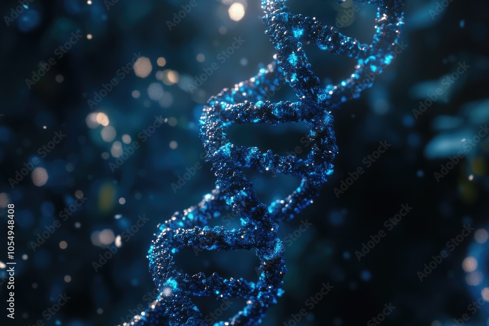 blue helix human DNA structure blue helix human DNA structure