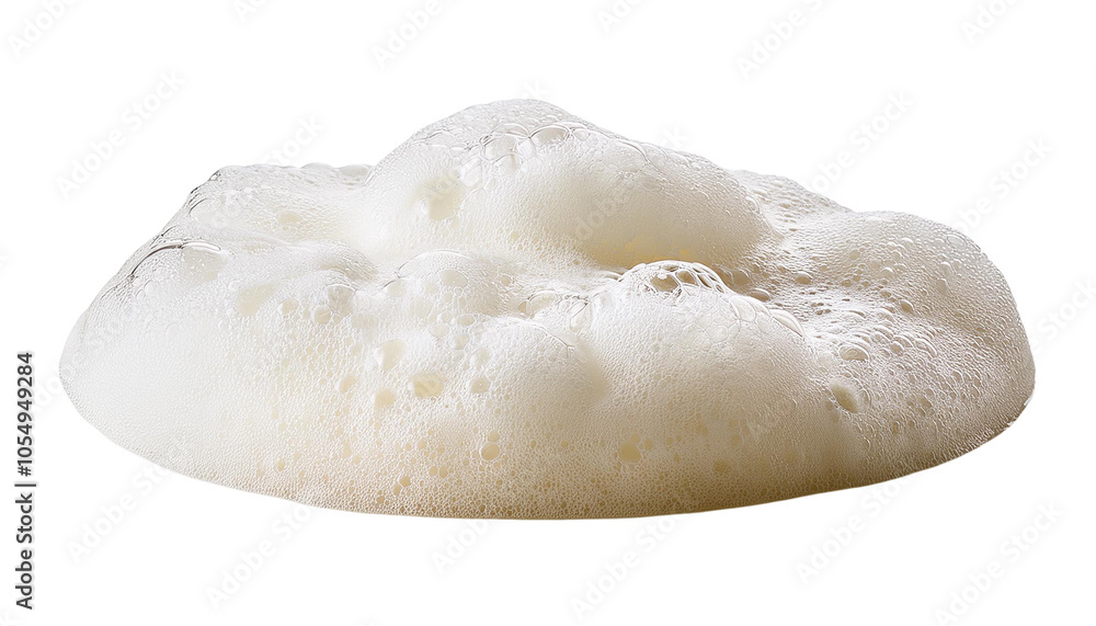 Foamy beverage topping on transparent background transparent background Foamy beverage topping on transparent background transparent background