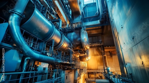 Nuclear Fission Plant Cooling System