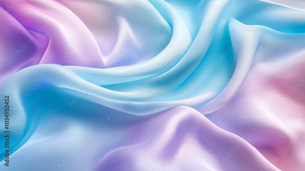 Obraz premium Soft Silk Fabric with Gradient Tones and Diffused Lighting