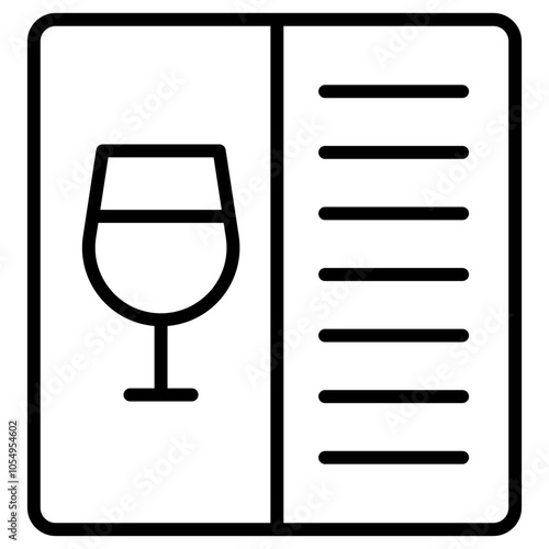 Weinkarte Glas Winzer