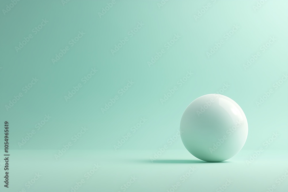 A minimalist design featuring a smooth, pale blue sphere on a matching background, creating a serene and modern aesthetic. A minimalist design featuring a smooth, pale blue sphere on a matching background, creating a serene and modern aesthetic.