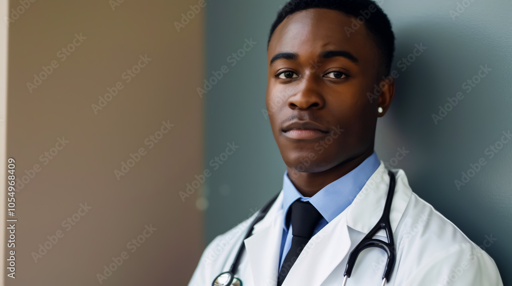 African American medical doctor man. African American medical doctor man.