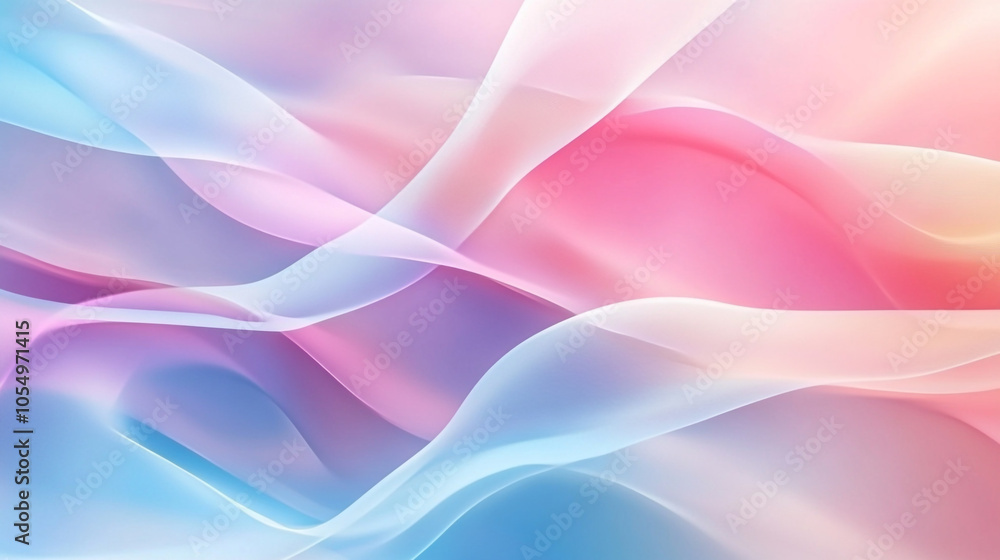 Soft swirls of pastel colors create a dreamy background with gentle movement and flow Soft swirls of pastel colors create a dreamy background with gentle movement and flow