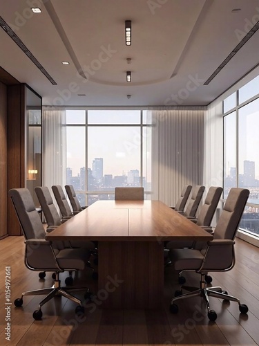 Business meeting room in office. Business meeting room in modern office