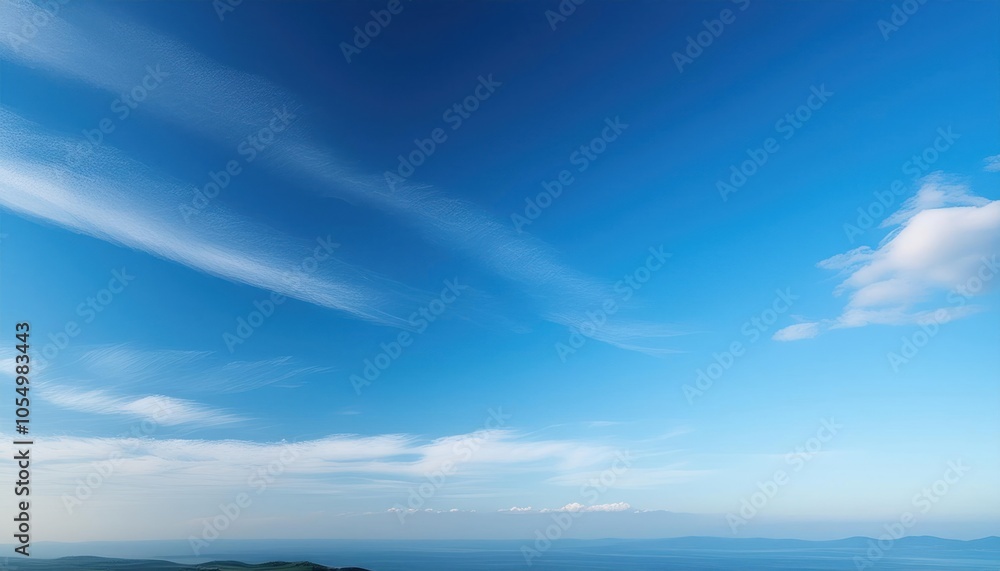 Blue Sky Background Serene Views for Creative Projects Blue Sky Background Serene Views for Creative Projects