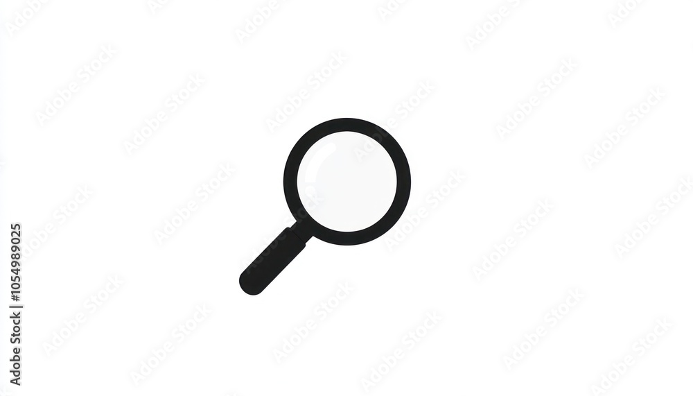 Modern glyph icon for search operations, designed for clarity and exploration. Modern glyph icon for search operations, designed for clarity and exploration.