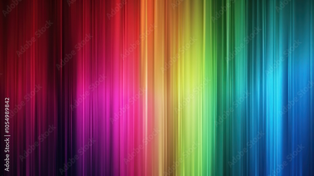 Rainbow Stripes Abstract Background Rainbow Stripes Abstract Background