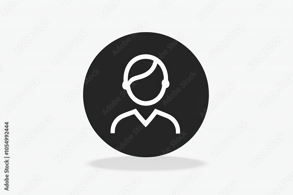 Modern glyph icon for contact, symbolizing interpersonal connections. Modern glyph icon for contact, symbolizing interpersonal connections.