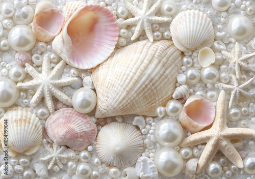 shells on the beach