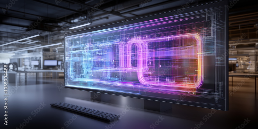 Building thermal and energy systems. heat dissipation and thermal transfer. gradual process. Generative AI.
Building thermal and energy systems. heat dissipation and thermal transfer. gradual process. Generative AI.