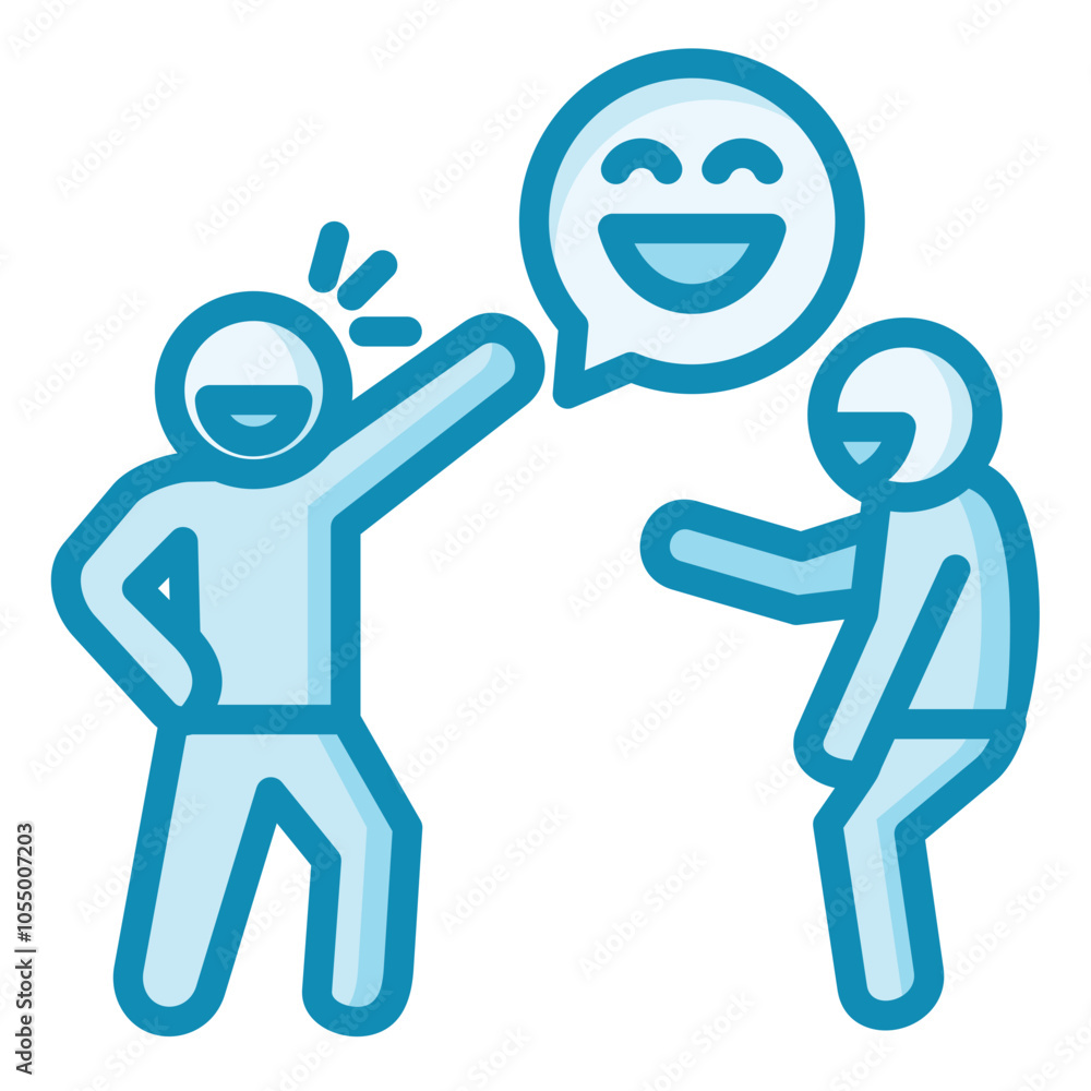 Obraz premium Laughter Icon