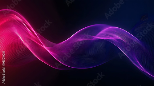 Dynamic abstract smoke swirling in blue and purple hues, creating a smooth, flowing pattern against a dark backdrop, embodying energy and motion