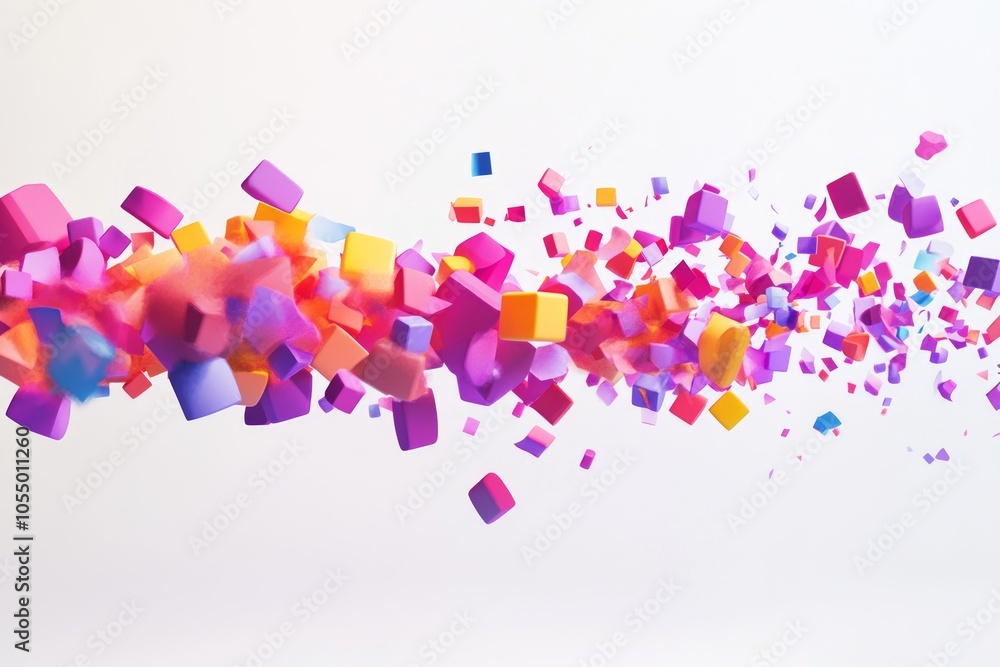 Colorful Abstract Geometric Shapes Colorful Abstract Geometric Shapes