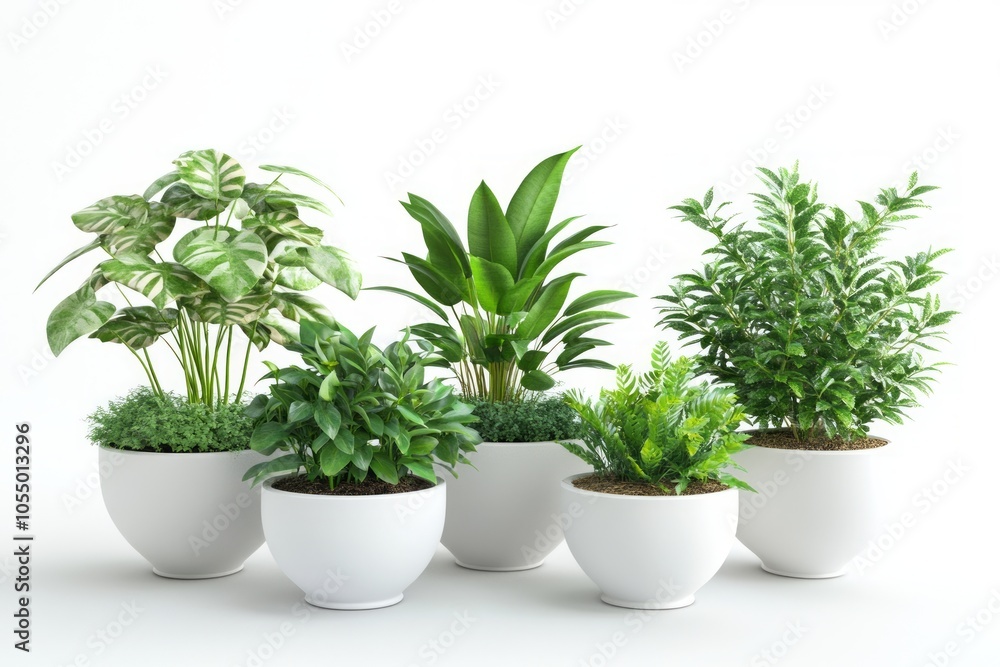 Elegant Indoor Plant Collection Elegant Indoor Plant Collection