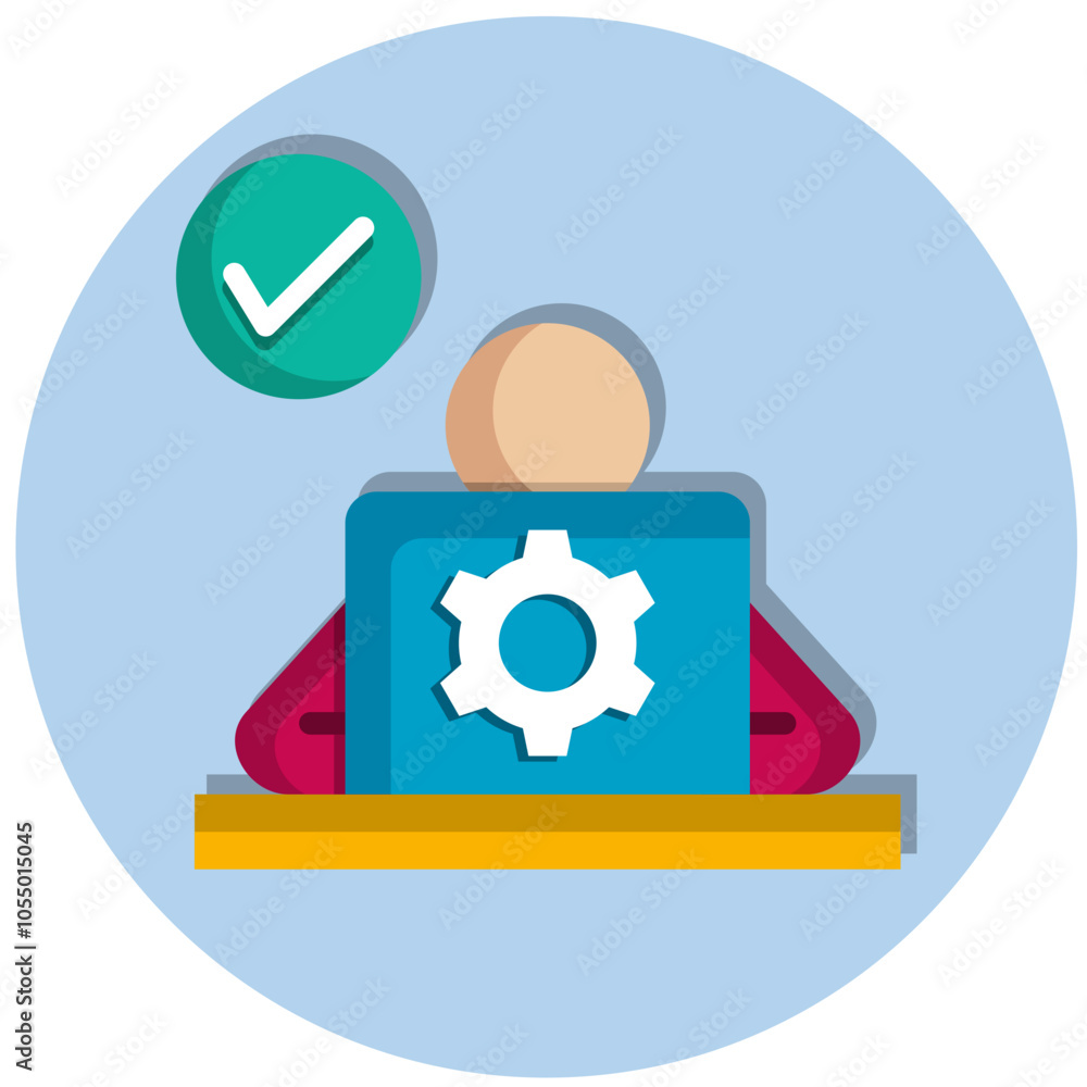 Fototapeta premium Acceptance Icon