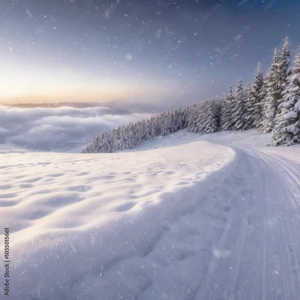 winter landscape with snow winter landscape with snow