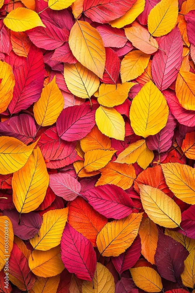 A pile of colorful autumn leaves, ranging from deep reds to bright yellows and oranges, scattered on the ground. The colors contrast with each other in an artistic display. A pile of colorful autumn leaves, ranging from deep reds to bright yellows and oranges, scattered on the ground. The colors contrast with each other in an artistic display.