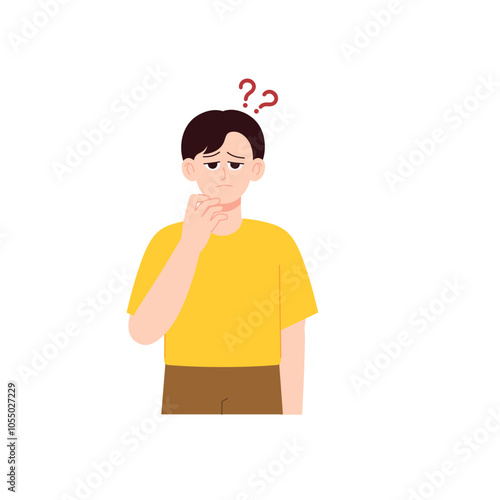 Stroke Symptoms Illustration Confusion