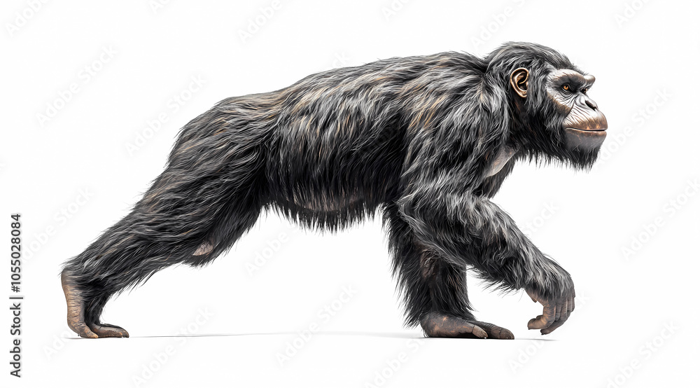 Gigantopithecus Rendered Realistically: Reviving Prehistoric Giants in Modern Imagery Gigantopithecus Rendered Realistically: Reviving Prehistoric Giants in Modern Imagery