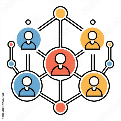 networking icon, network icon, connection icon, communication icon, social network icon, network vector, digital networking, internet icon