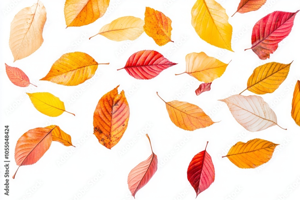 Fototapeta premium Autumn Leaves Pattern