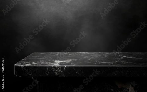 Black Marble Table Top Display