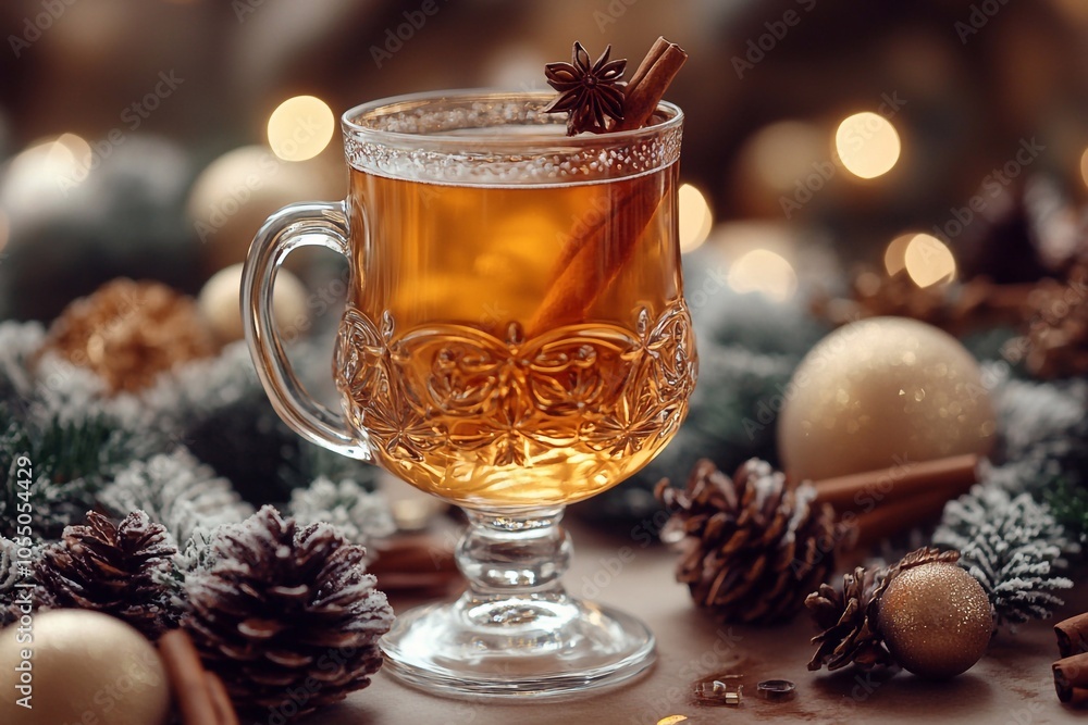 Mulled wine in the snow: Capture the drink against the background of a winter landscape or snow, emphasizing the coolness and warmth at the same time. Mulled wine in the snow: Capture the drink against the background of a winter landscape or snow, emphasizing the coolness and warmth at the same time.
