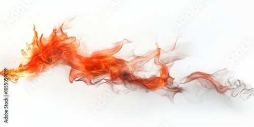 Abstract Fiery Movement