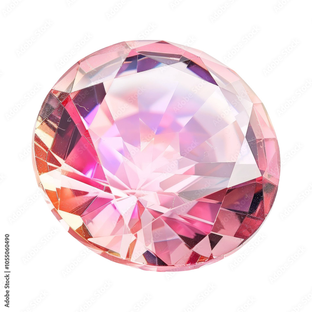 Pink Gemstone Close Up Pink Gemstone Close Up