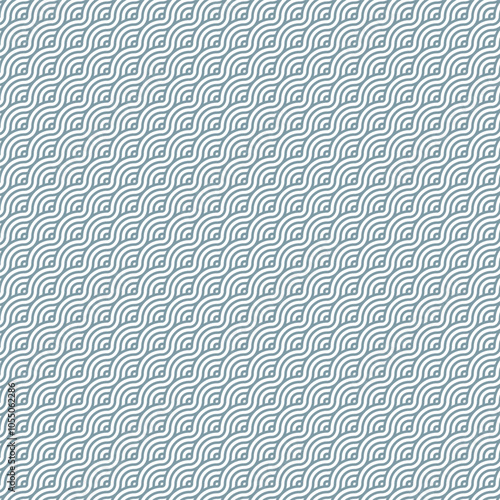 Seamless vector pattern. Modern stylish texture. Geometric linear ornament.