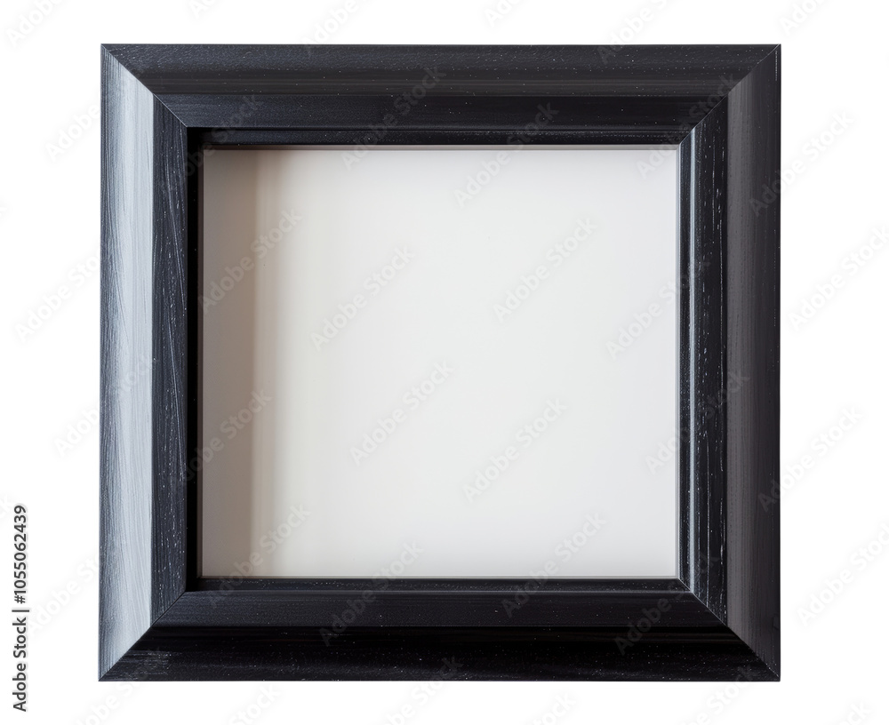 Elegant Square Black Frame Ideal for Artwork and Images Elegant Square Black Frame Ideal for Artwork and Images