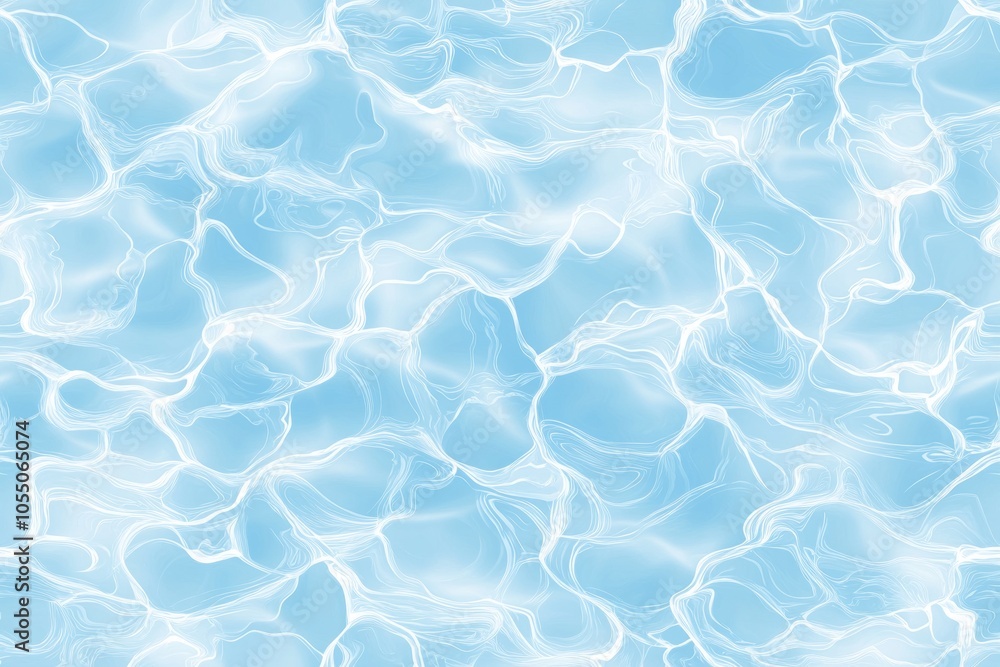 Abstract Blue Water Pattern Abstract Blue Water Pattern