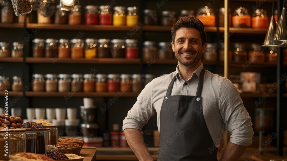 The Smiling Bakery Shop Owner The Smiling Bakery Shop Owner