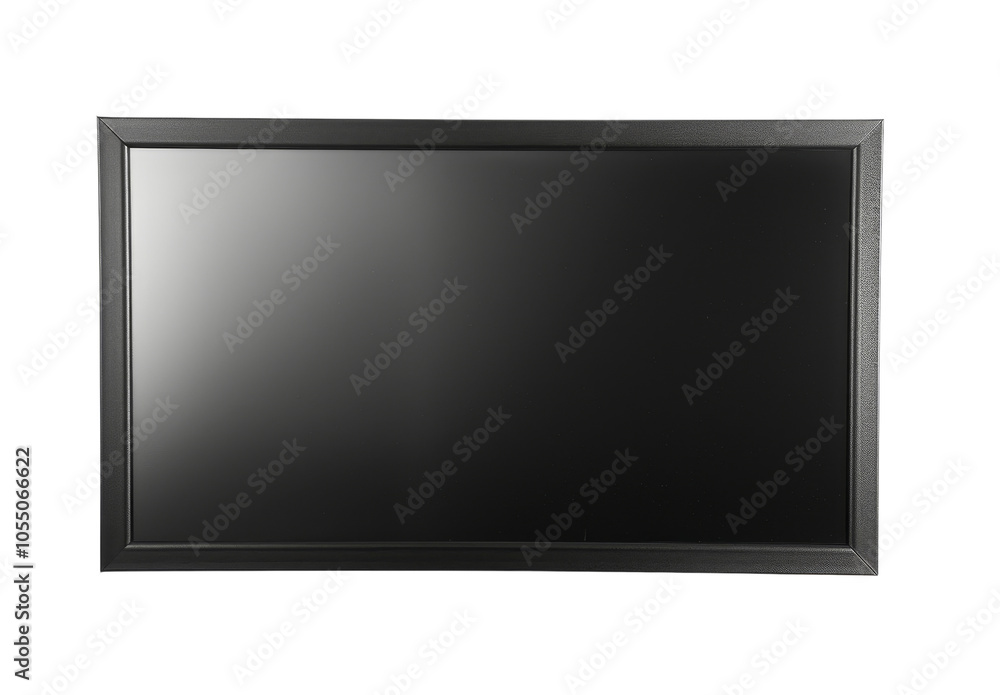 Modern Flat-Screen Television with Minimalist Design and Frame. Modern Flat-Screen Television with Minimalist Design and Frame.