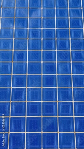 Tile blue texture for bacckground or cover solar panel Ultra realistic Photorealistic 