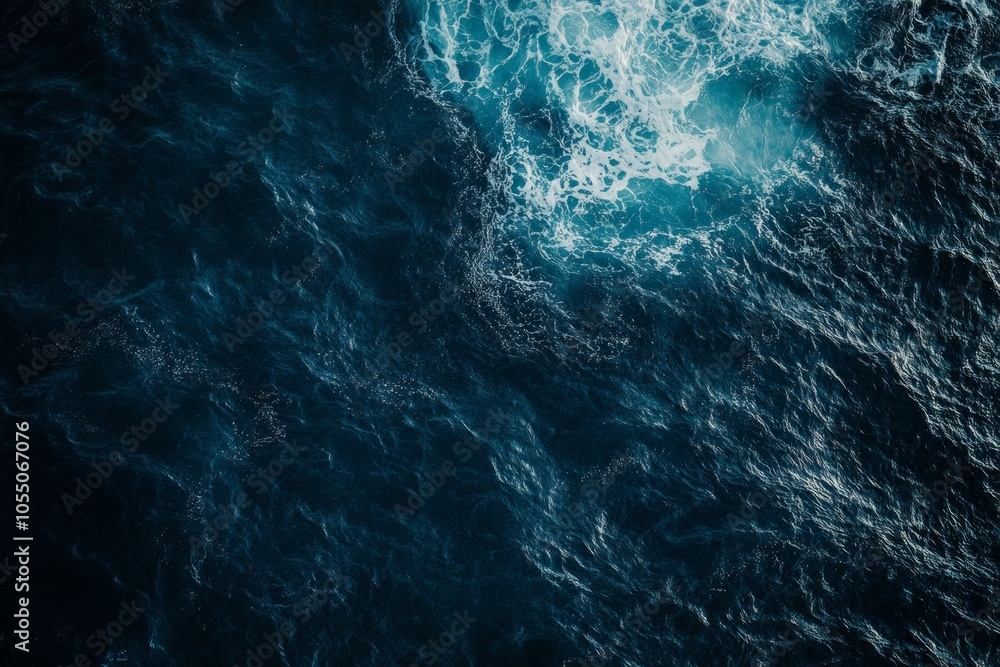 Obraz premium Dark Ocean Waves
