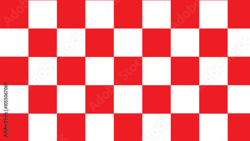 red and white chess board
