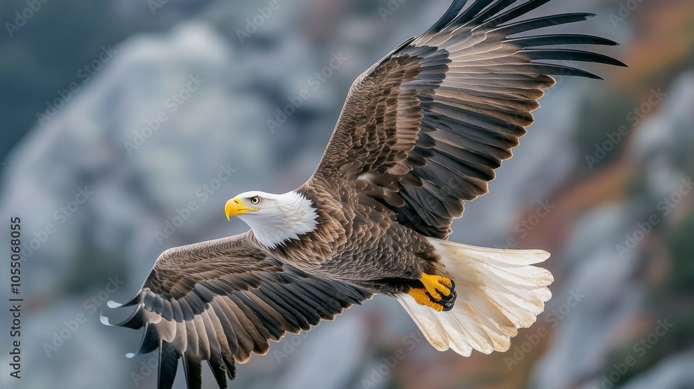 Obraz premium Vivid Azure Background with Soaring Elements for Creative and Artistic Projects and Designs