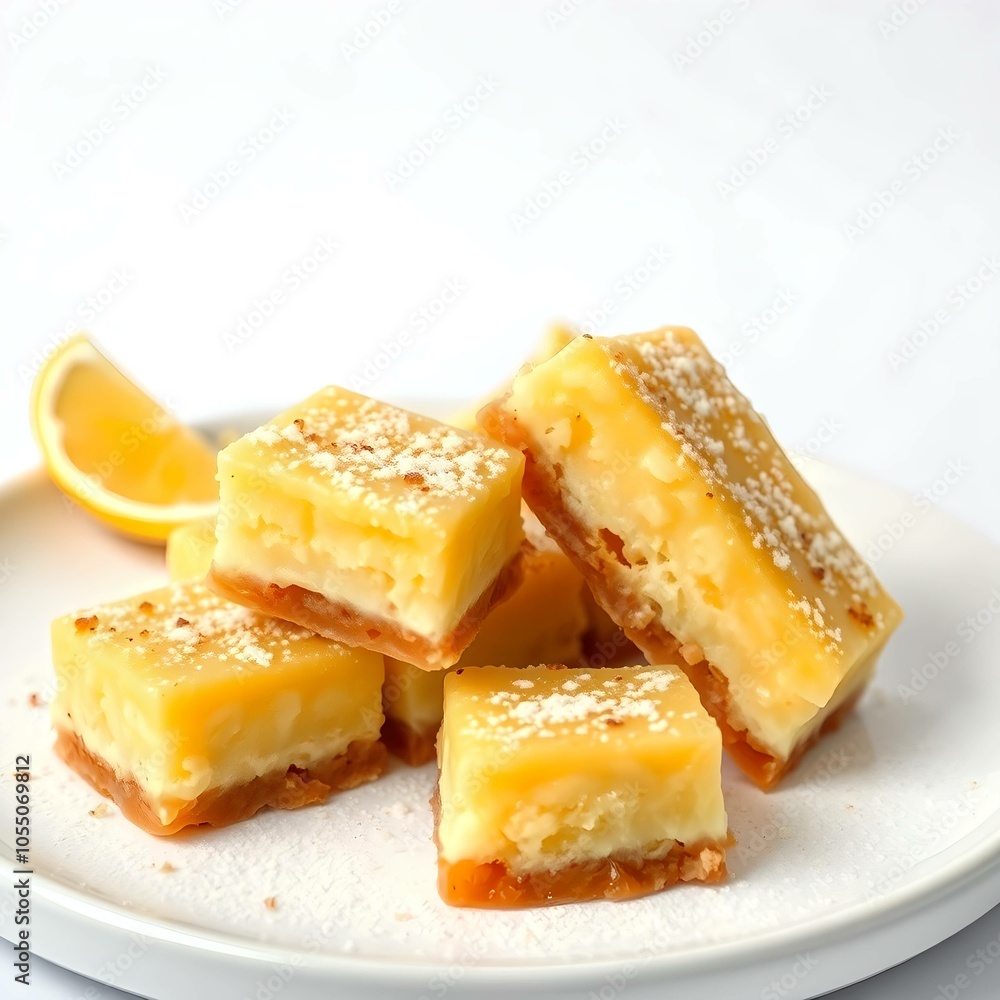 Barfi indian sweet dessert food isolated on white background Barfi indian sweet dessert food isolated on white background