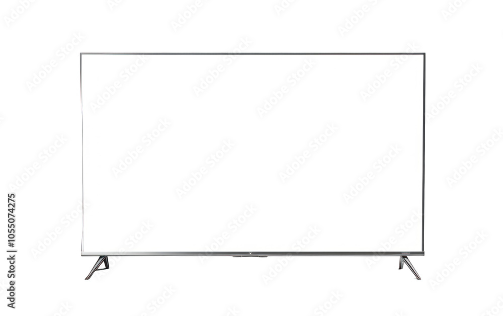 Large blank whiteboard on stand, isolated on white background. Presentation and office supply for design and mockup use Large blank whiteboard on stand, isolated on white background. Presentation and office supply for design and mockup use