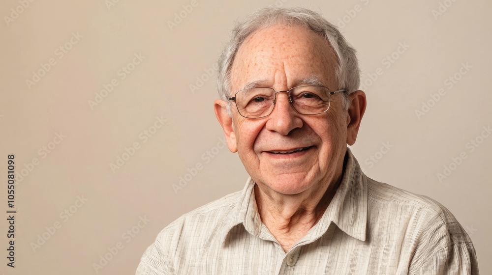 A man with glasses is smiling and wearing a white shirt A man with glasses is smiling and wearing a white shirt