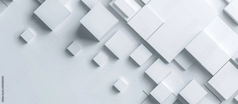A white background with many squares. A white background with many squares.